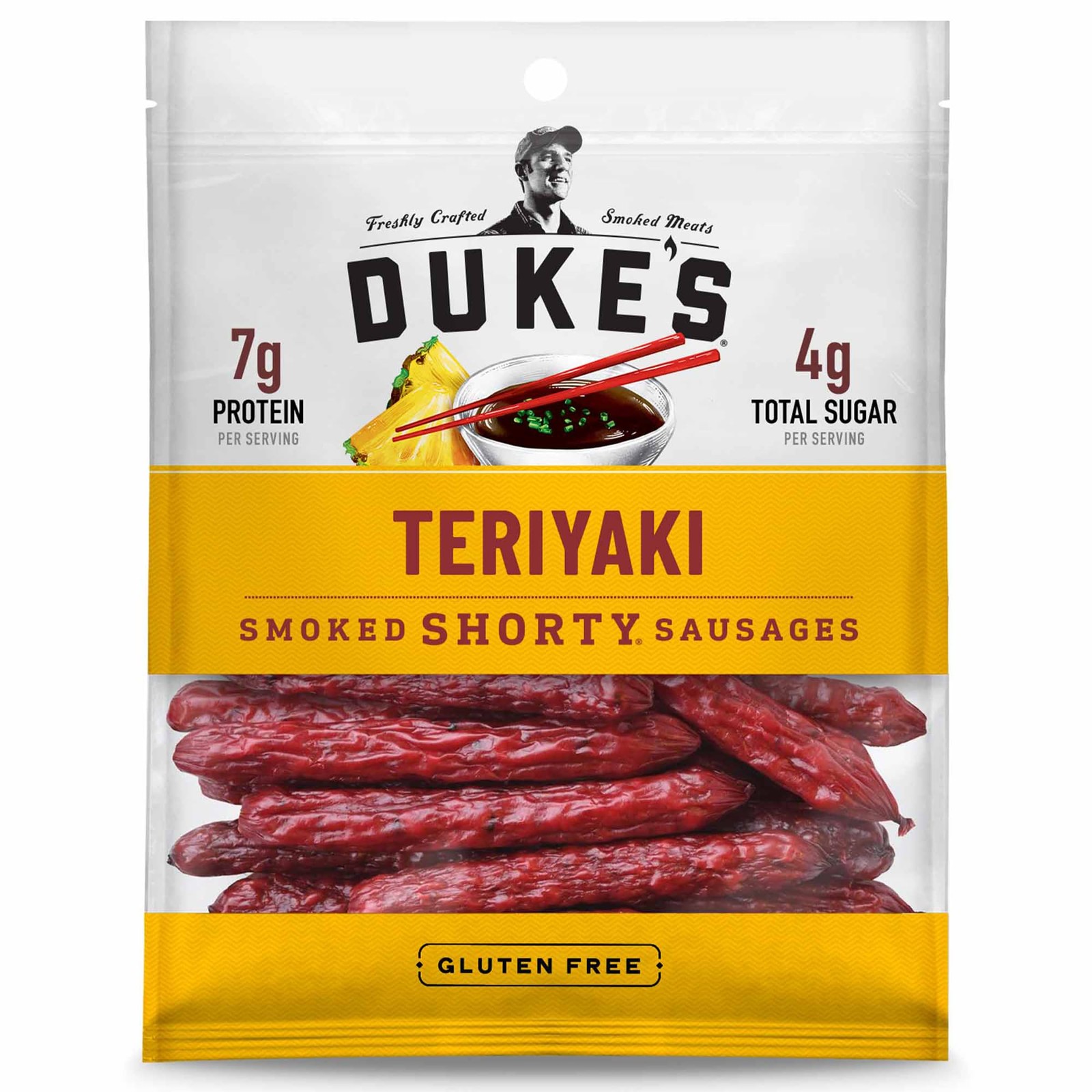 Sausages Teriyaki Smoked 7g Protein 5 oz Easter Basket Stuffer for Men