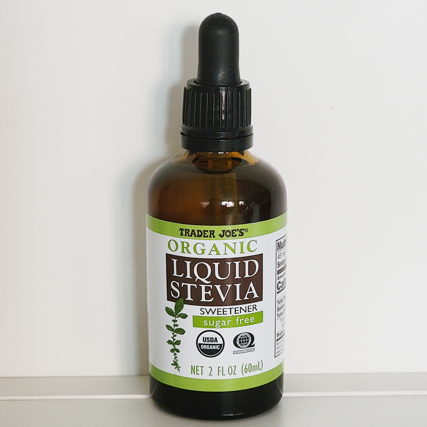 Trader Joes Organic Liquid Stevia Sweetener Sugar Substitute 2 oz – Pack of 1