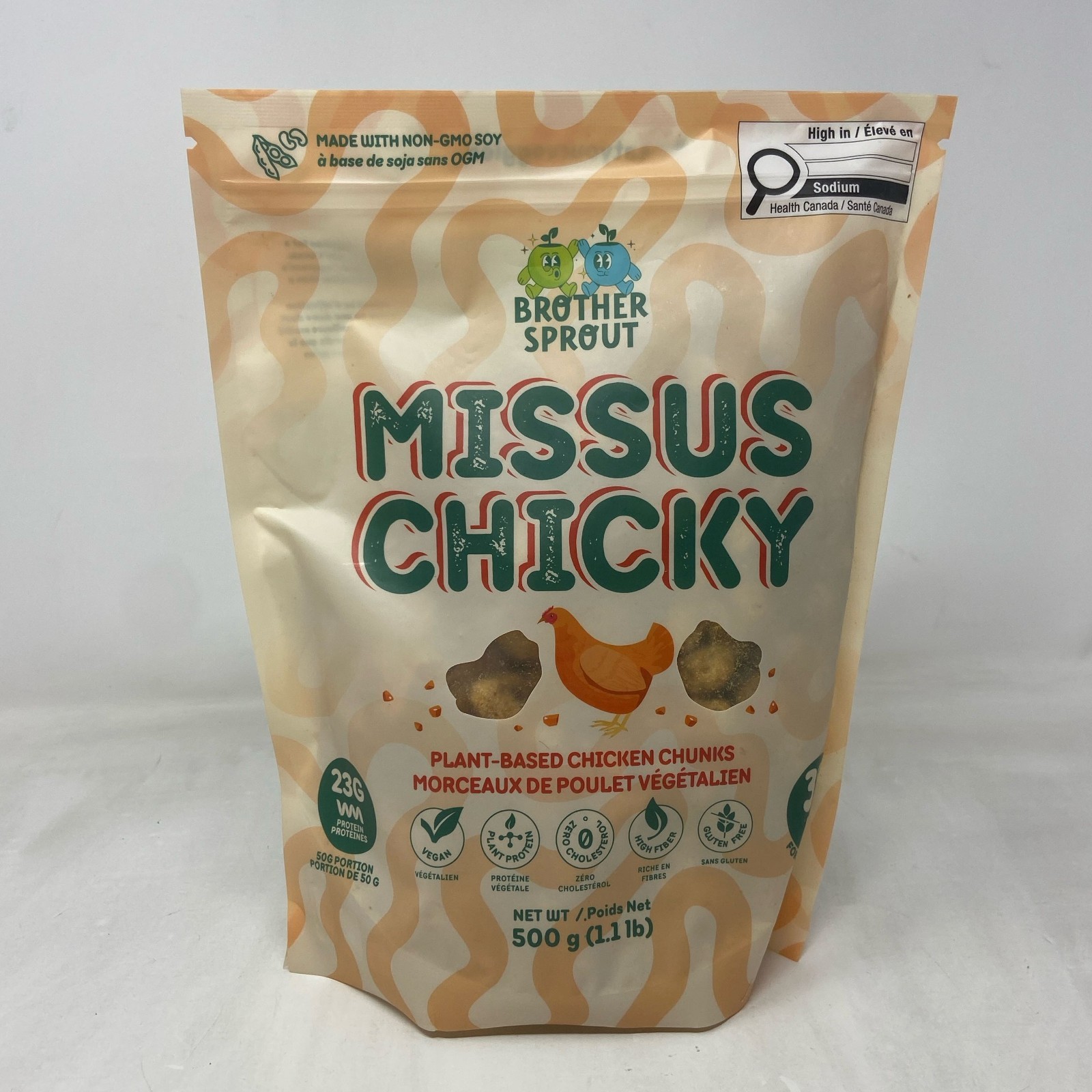 Brother Sprout Missus Chicky Plant-Based Chicken Chunks 1.1 lb