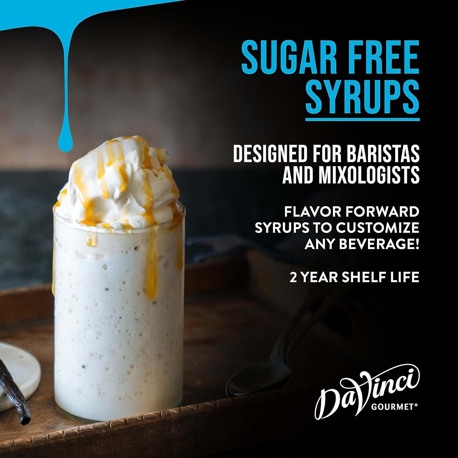 Delicious Sugar-Free Caramel Syrup 25.4 Oz – Sustainably Crafted Sweetener