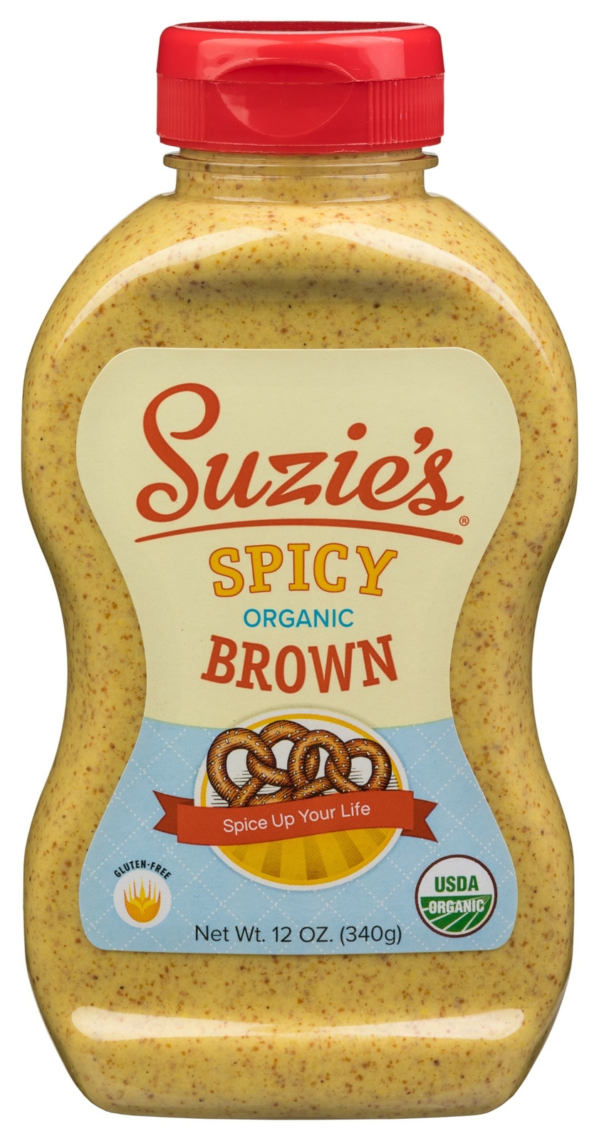 Suzie’s Organic Spicy Brown Mustard (12oz.)
