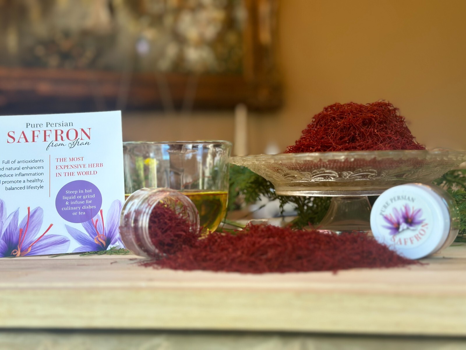 5 Grams Pure Organic Saffron Zaffron (Premium Quality) – Grade A!!