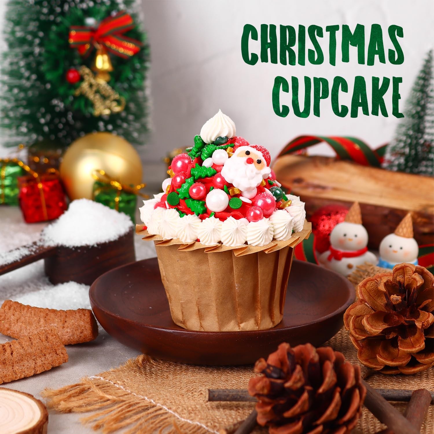 Christmas Sprinkles for Cake 7 Ounce (Pack of 1),