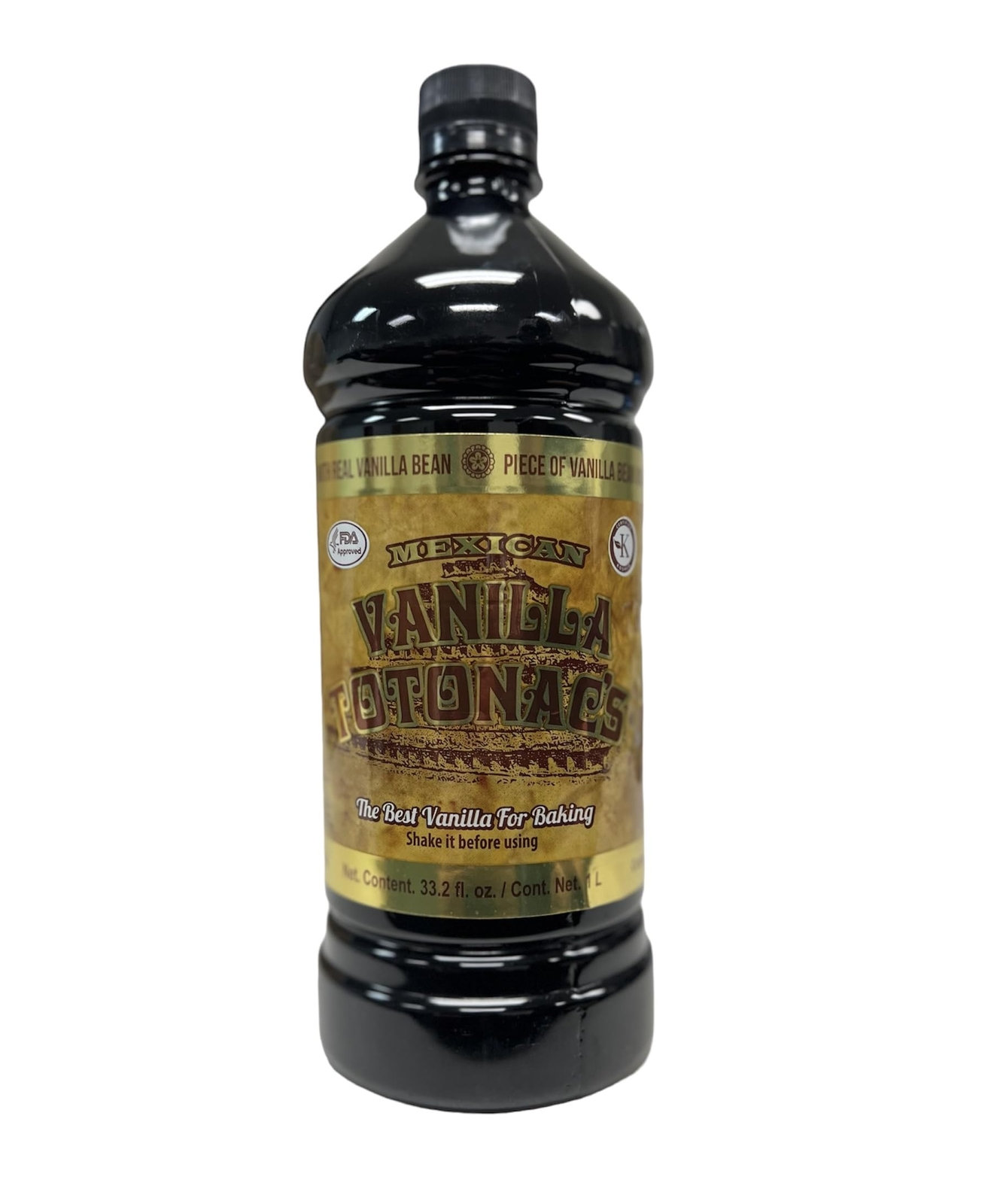 Mexican Vanilla Totonac’s Pure Vanilla Flavoring 33.2 Fluid Ounce