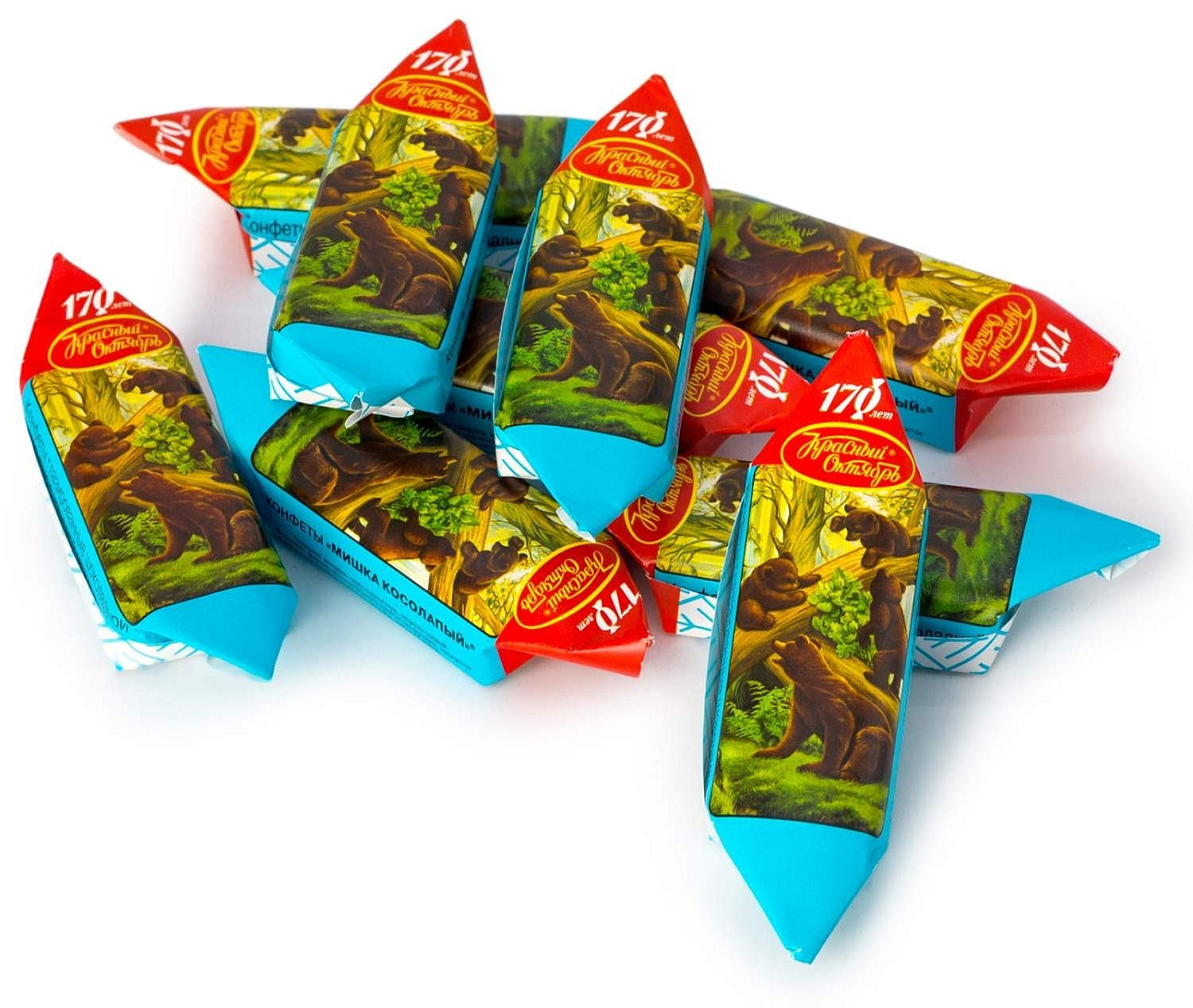 Candies Krasny Oktyabr Mishka Kosolapy 2 lb | Russian Chocolate Candy