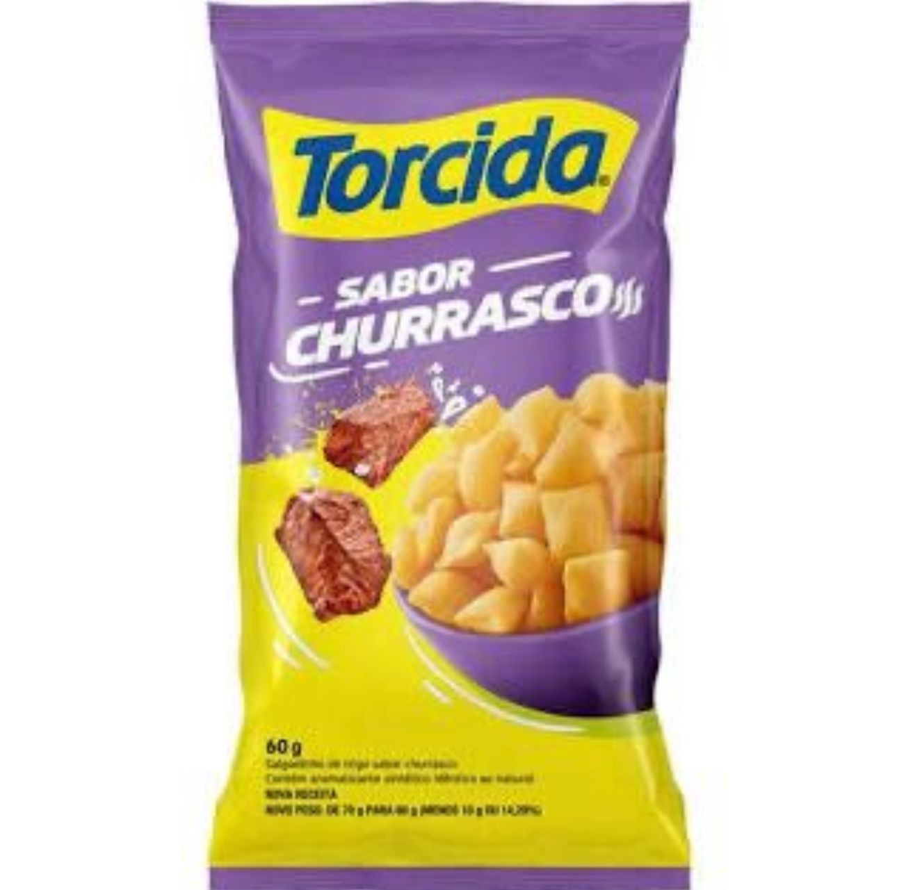 Torcida Salgadinho BBQ Barbecue Snack 60g – Authentic Brazilian
