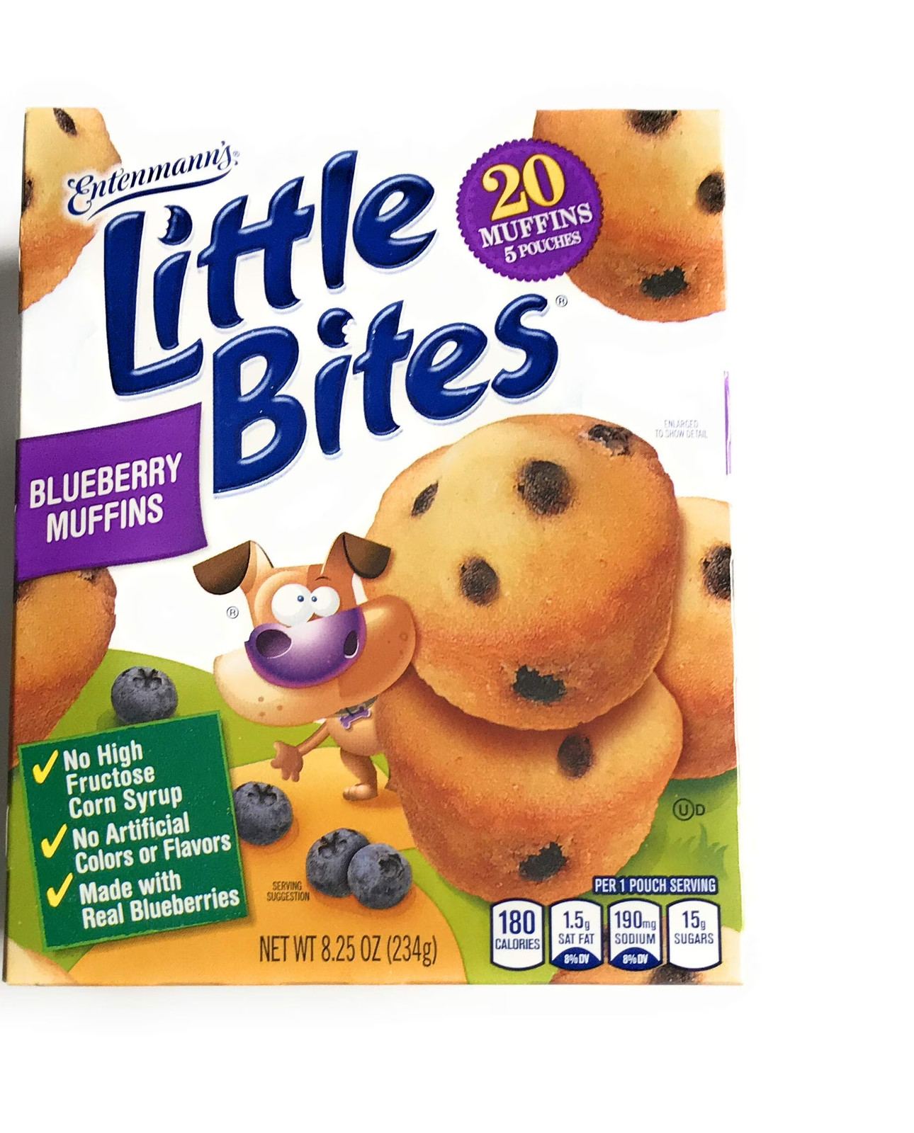 Little Bites Blueberry Muffins, 8.25 Oz, 20 Count