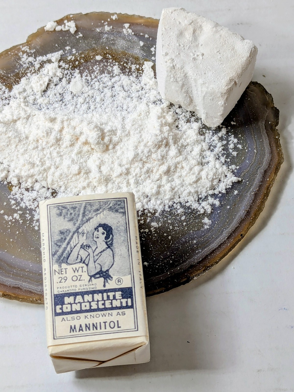 Mannite Conoscenti natural sugar sweetener made in Italy