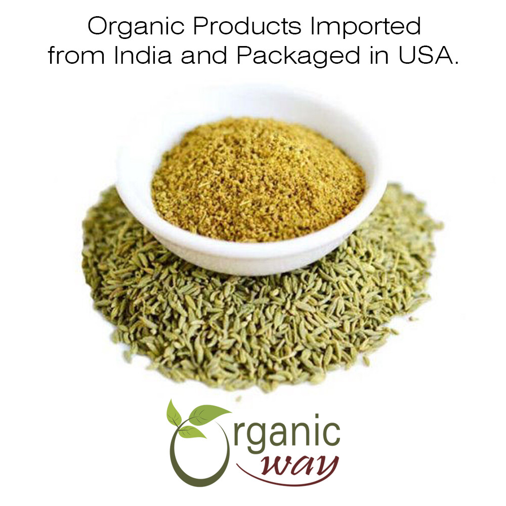Organic Fennel Powder – 8Oz (227 g)