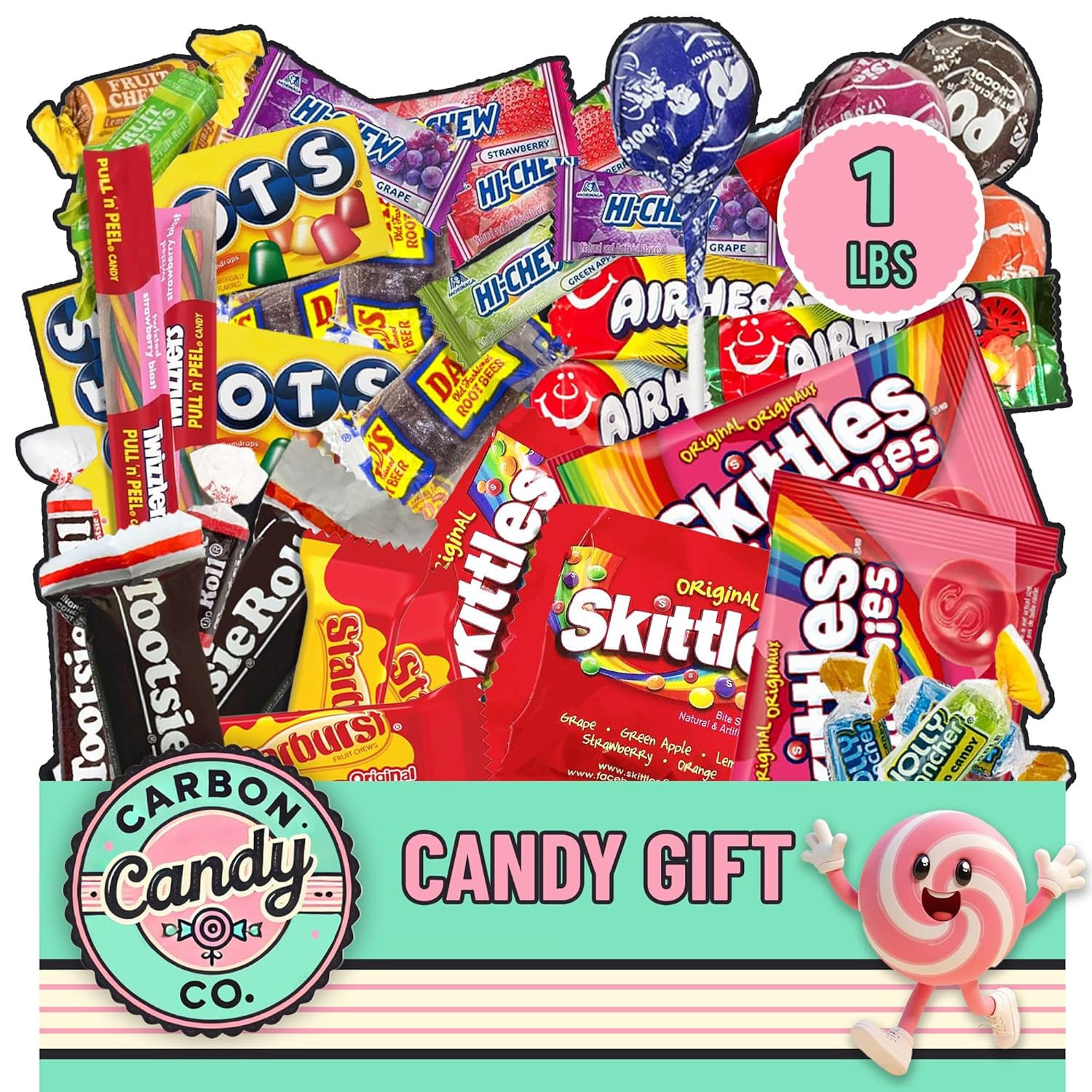 Bulk Candy Variety Pack – 1 Lb Bulk Candy Individually Wrapped – Assorted Mix Ca