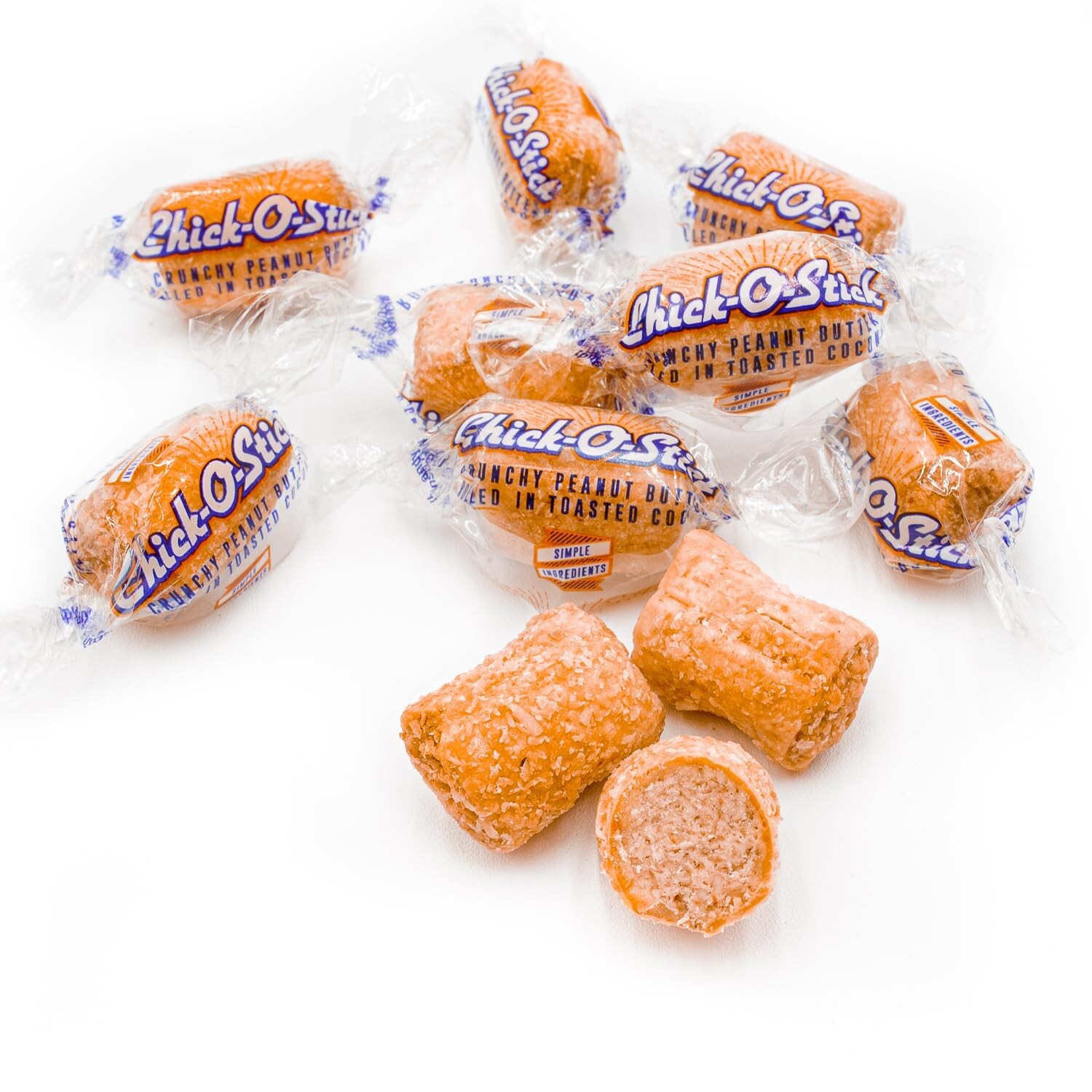 ATKINSON’S Chick-O-Stick Nuggets Crunchy Peanut Butter & Coconut (4 Pounds) Sale