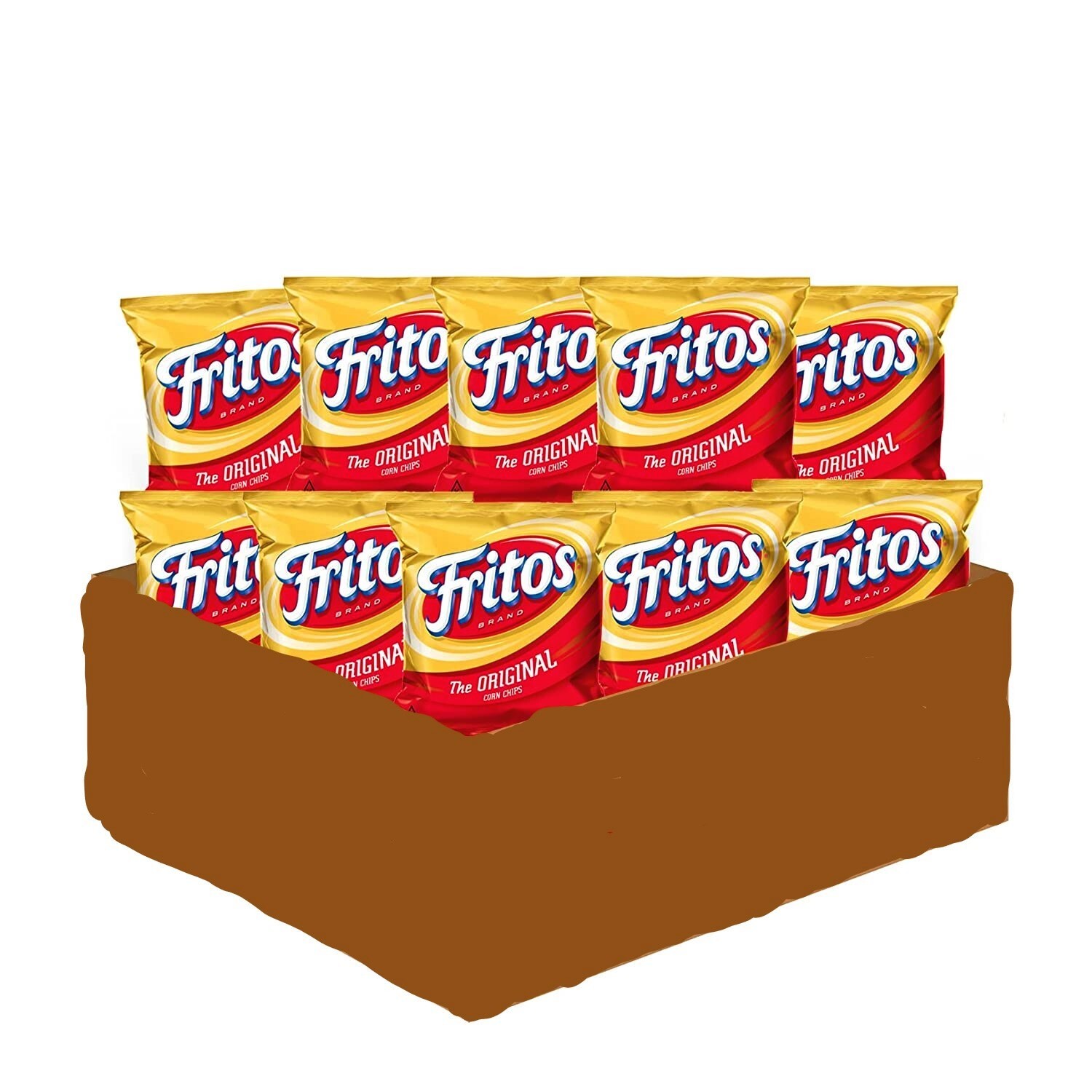 Fritos «The Original Corn Chips» 1 oz. Bags 10Pk (Frito-Lay) BB 10/2023 PLS READ