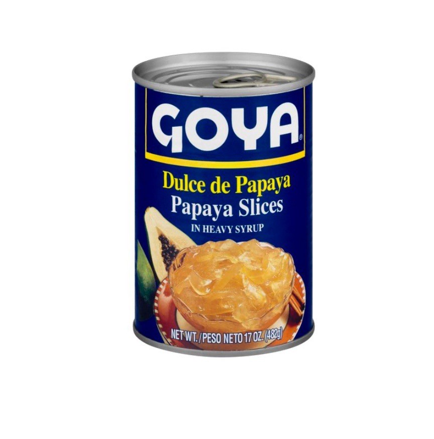Dulce de Papaya Goya (Papaya slices in heavy syrup)4 pack 17 oz each 🆓 Shipping