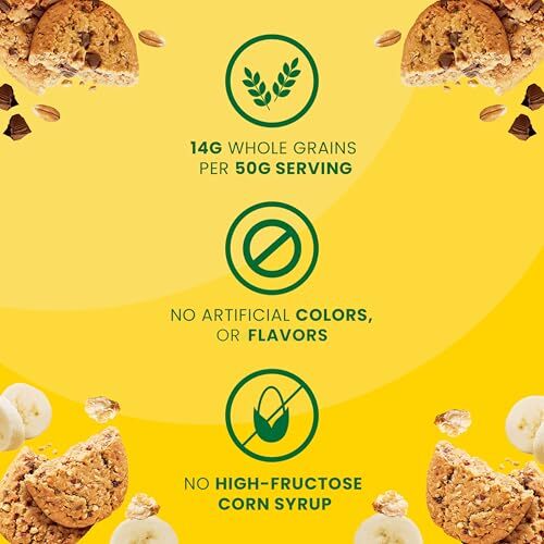 belVita Soft Baked Breakfast Biscuits Variety Pack 15 Total Packs Banana Oats