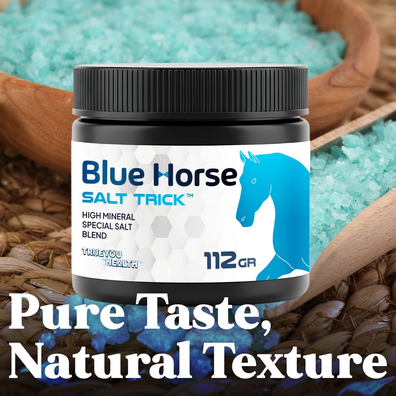 Blue Horse Salt Trick – Specialty High Mineral 6 Salt Blend – Specialty Salts