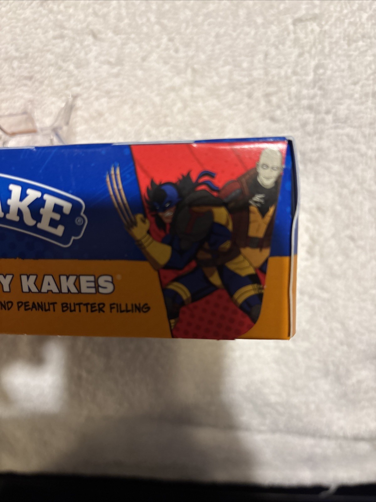 Tastykake Peanut Butter Kandy Kakes Special Edition Marvel X-Men New Sealed