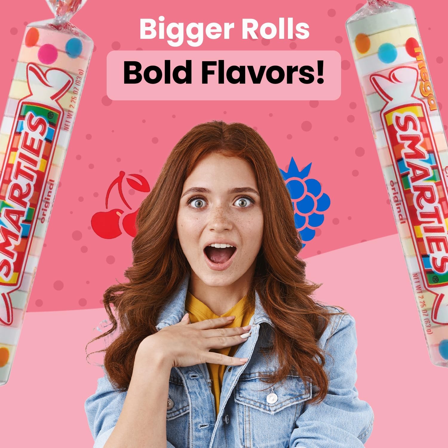 Candy Mega Rolls – Gluten & Vegan Free – Assorted Flavor Treat – Peanut Free …