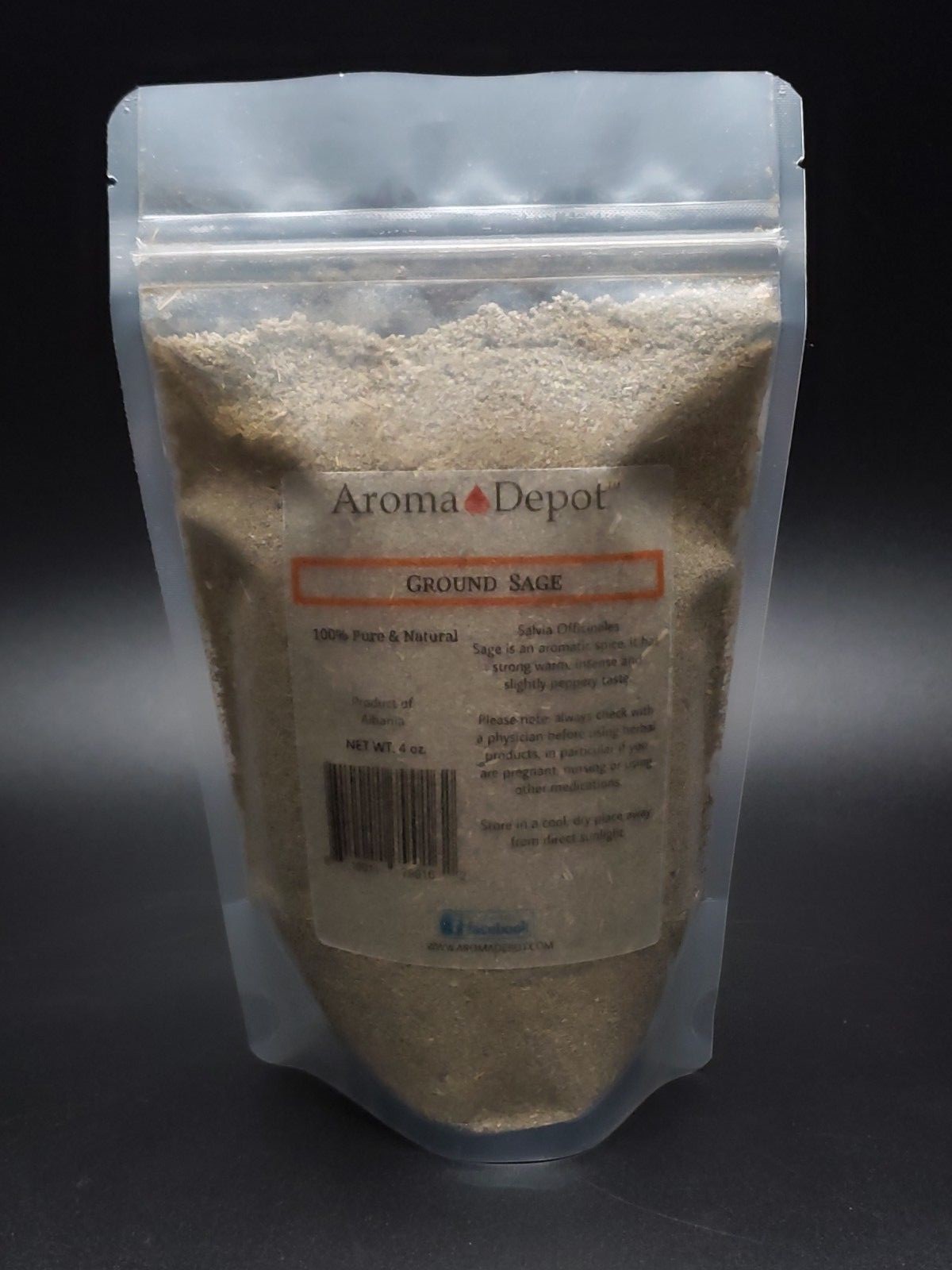 Sage Rubbed Leaves Salvia Officinalis Leaf Non GMO Natural Pure Ground