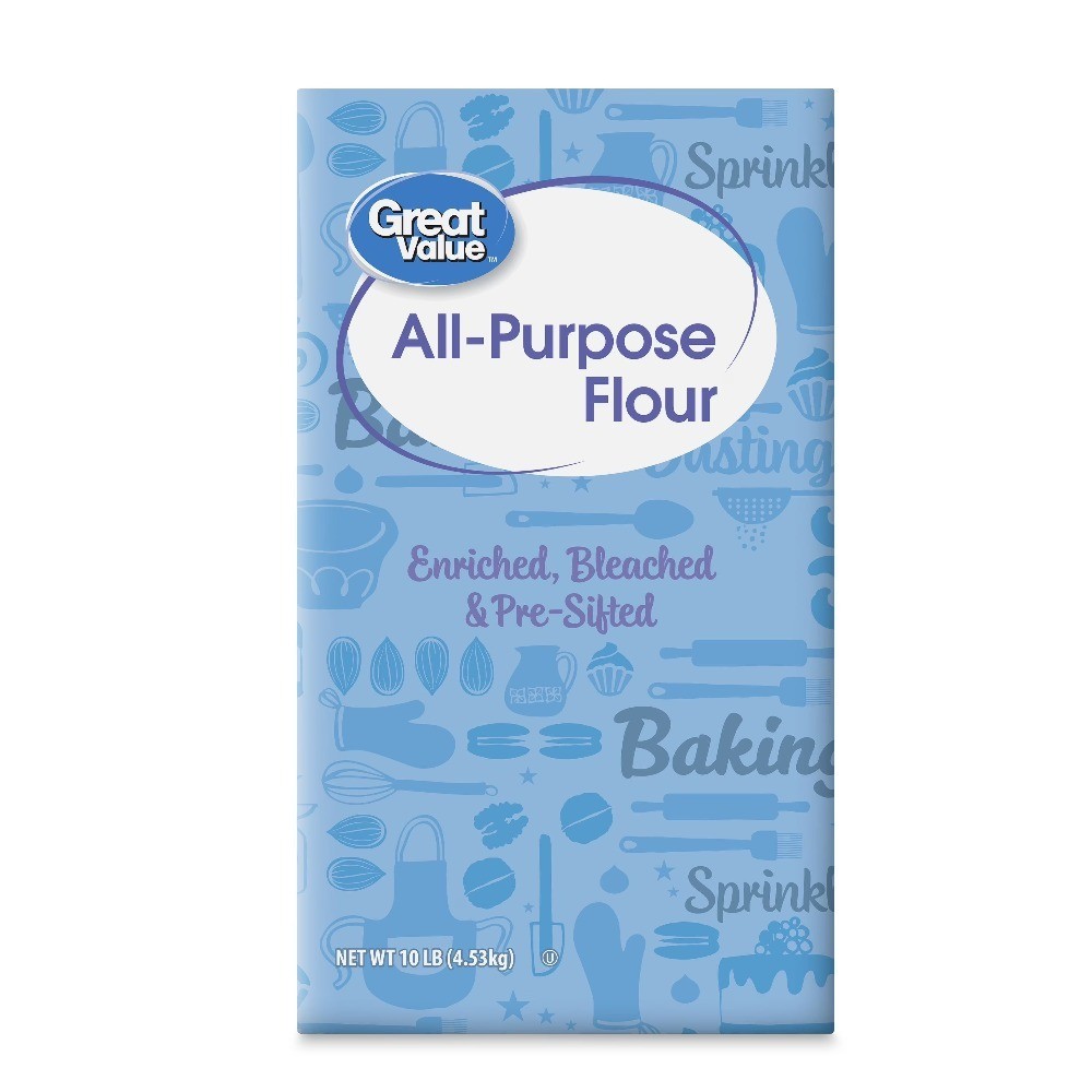 10 lb All Purpose Flour Bulk Bag for Baking and Cooking