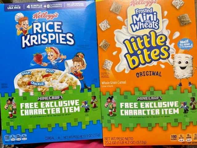 Kellogg’s Cereal Bundle – Rice Krispies & Frosted Mini Wheats Little Bites