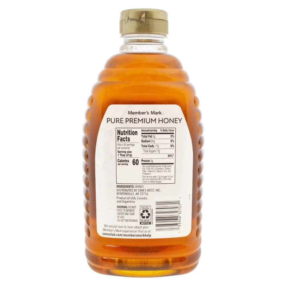 Member’s Mark Wildflower Pure Premium Honey, 48 oz. US Grade A Honey FREE SHIP