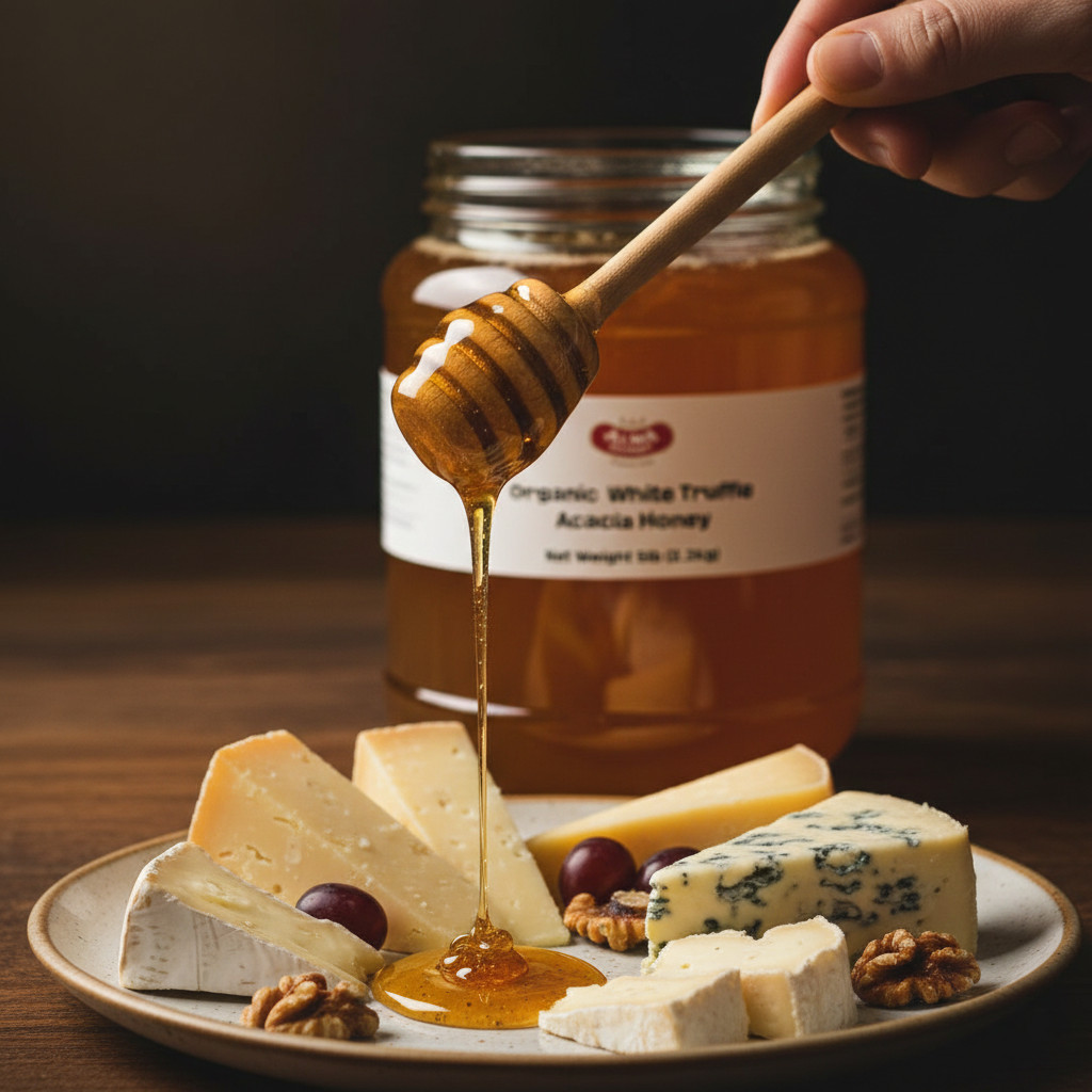 White Truffle Acacia Honey – Italian Gourmet Honey 5 lb (2.3 kg)