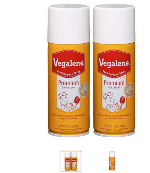Vegalene Premium 3 Oil Blend Cooking Spray, 14 oz | Pack of 2
