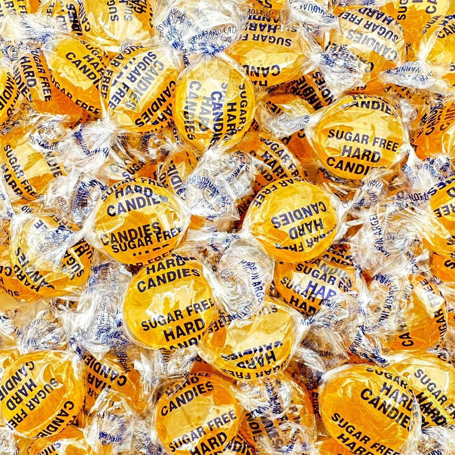 Sugar-Free Butterscotch Hard Candy | 1-Pound Bag – about 75 Pieces | Sugar Free