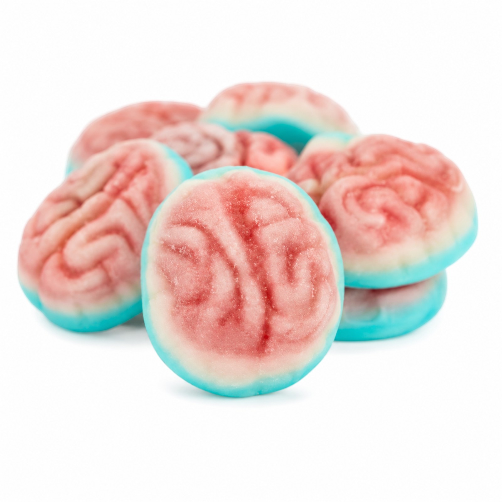 Brains Gummy Candy | 32 oz (2 LB) Bag of Gummies | Soft & Chewy | Bulk Candy