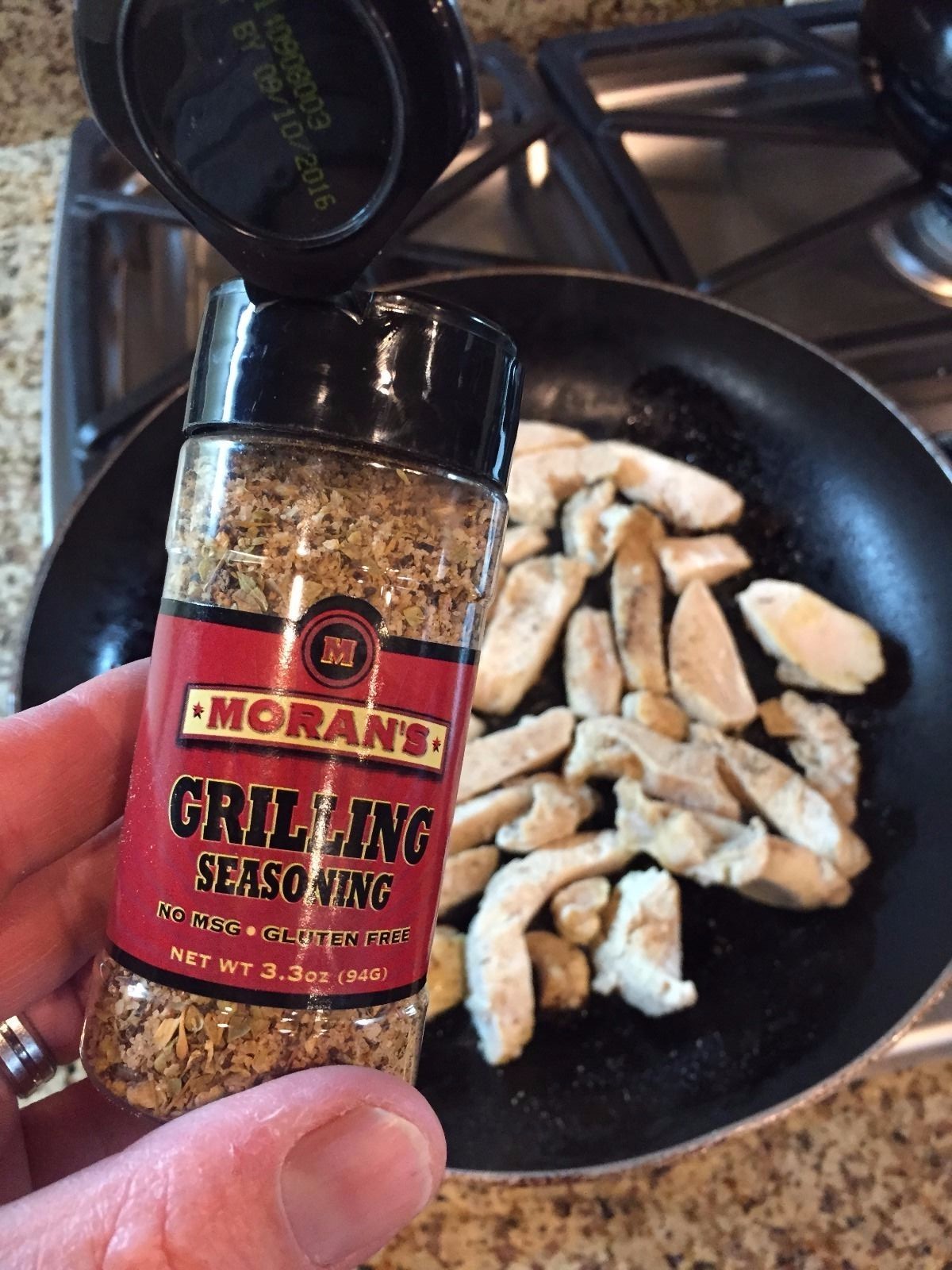 Moran’s Grilling Seasoning 3.3oz jars (6 bottles)  All Natural and Gluten Free 