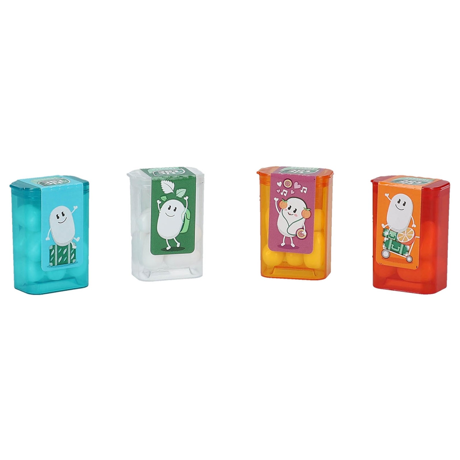 TIC TAC Box with 60 Mini Boxes (Mint, Orange, 60 Count (Pack of 1), Orange