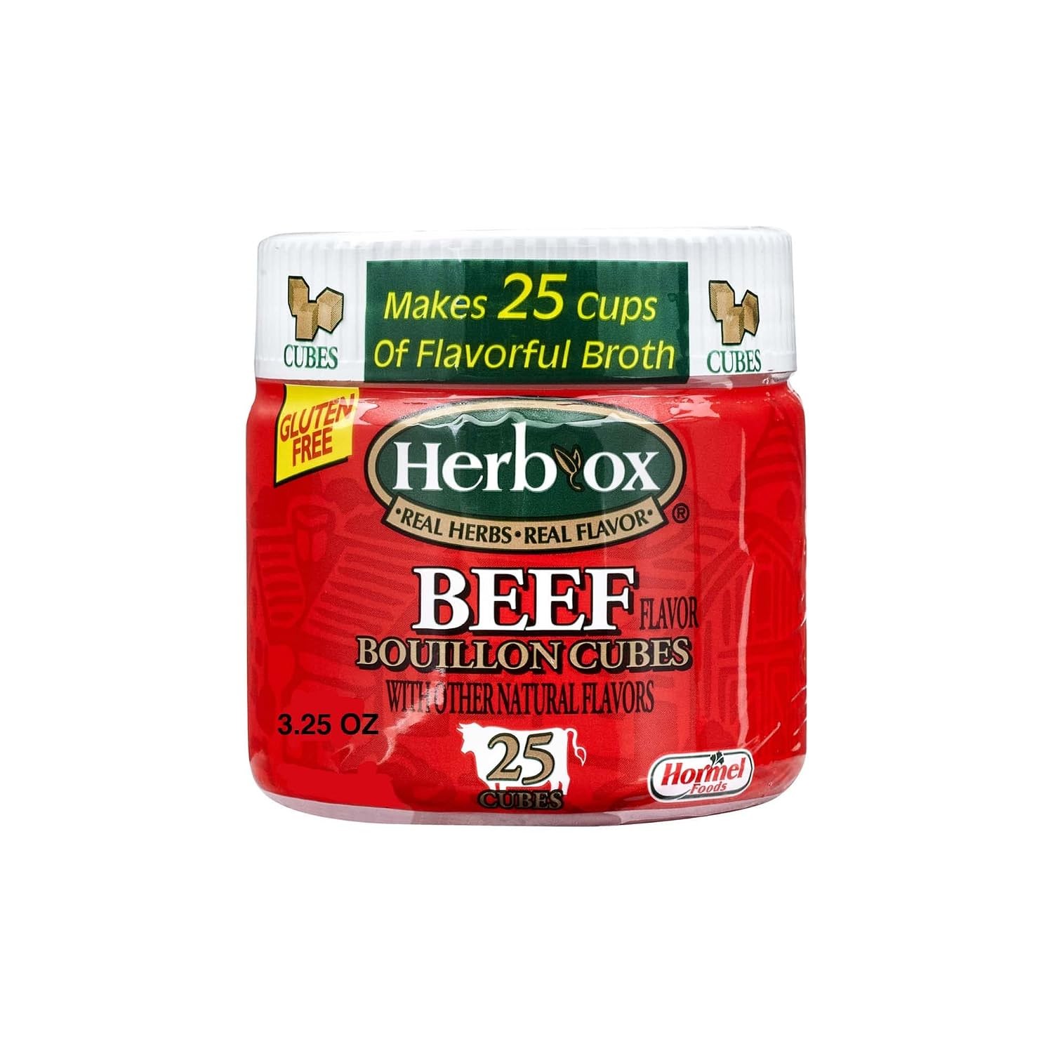 HERB-OX Beef Bouillon Cubes, 25 Ct, 3.25 oz