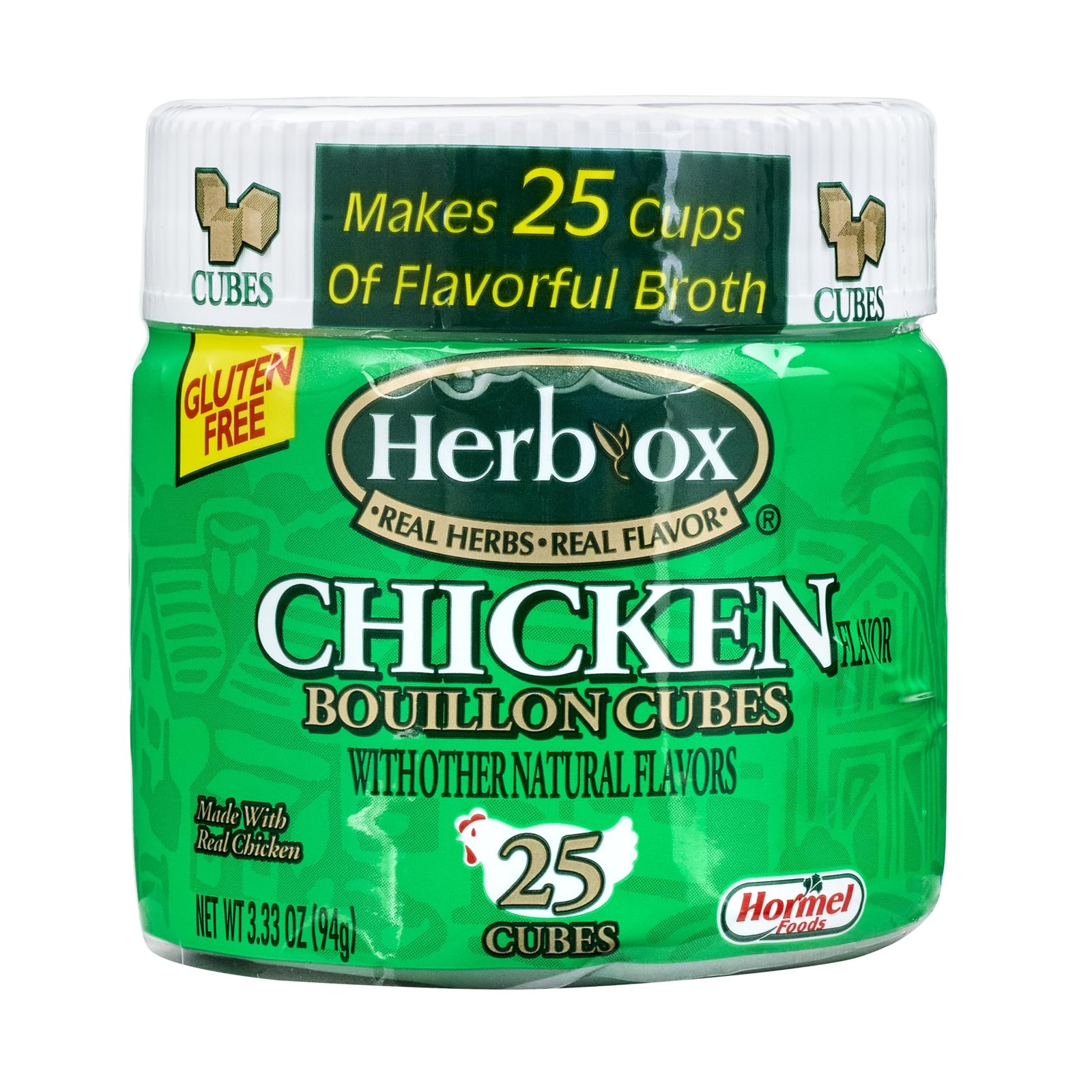 HERB-OX Chicken Bouillon 3.33 Ounce (Pack of 12), 12)
