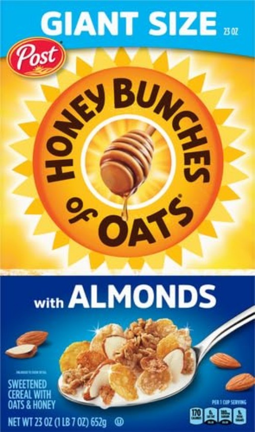 Delicious Almond Cereal – 23oz Whole Grain Packs of 2 for Healthy Mornings