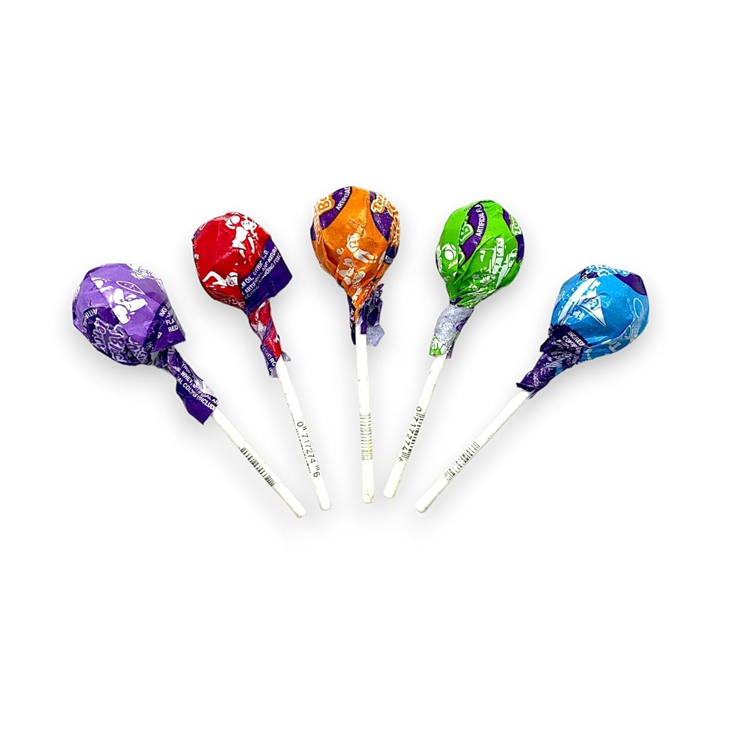 Tootsie Pops Assorted Wild Berry Flavors Chocolatey Center Bulk Candy (2 Pounds)