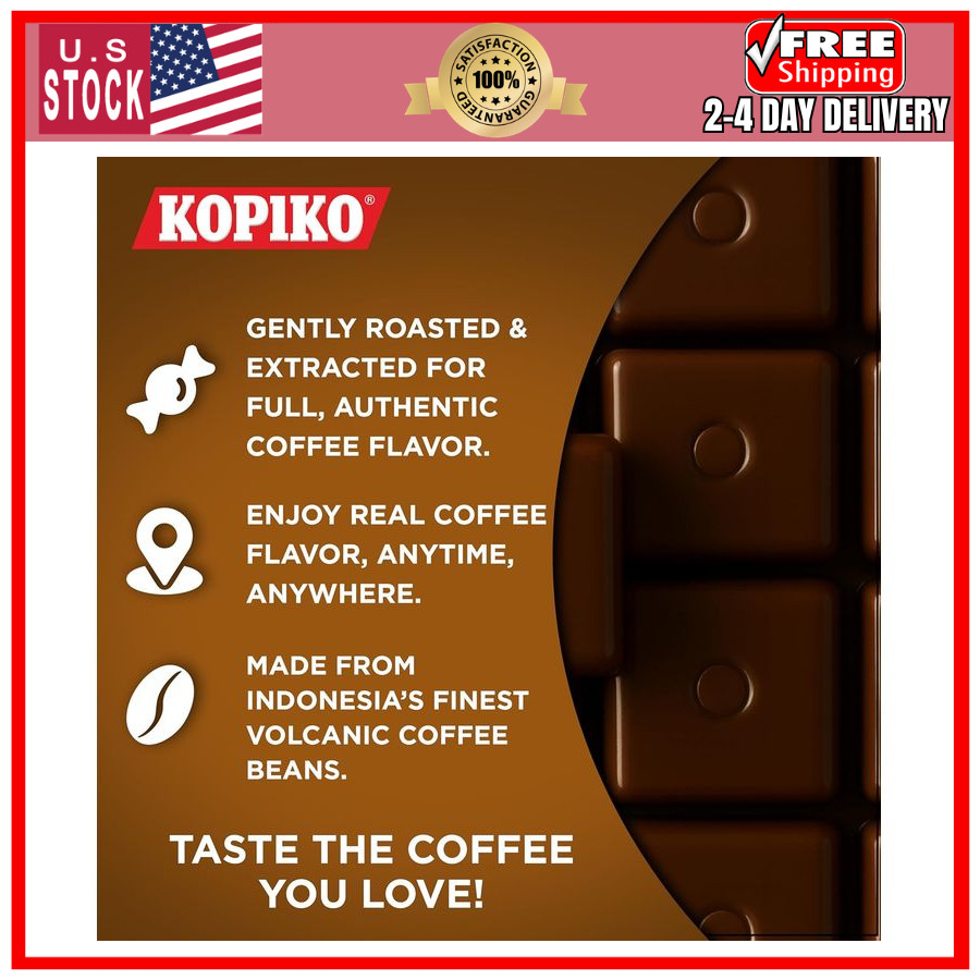 Kopiko Coffee Candy 28.2oz Bold Hard Candy Real Coffee Extract
