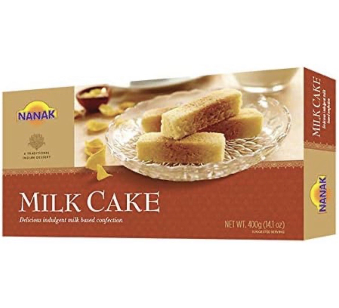 Nanak Milk Cake 400 g (14 oz) Indian Sweets Gift Box Rakhi Diwali Eid Holi