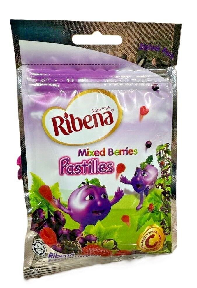 Ribena Mixed Berries Pastilles Rich In Vitamin C 20’s 40g – 3 Packs