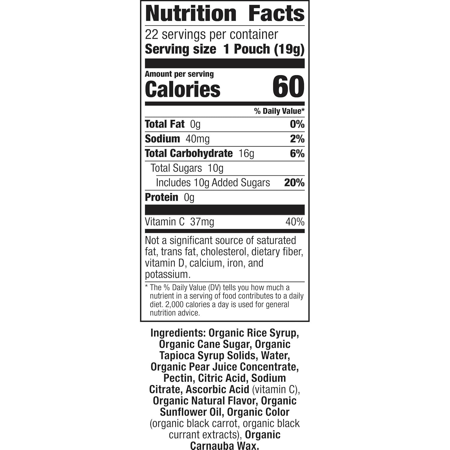 Bunny-Shaped Summer Strawberry Organic Gummies – 22 Gluten-Free Pouches for Kids