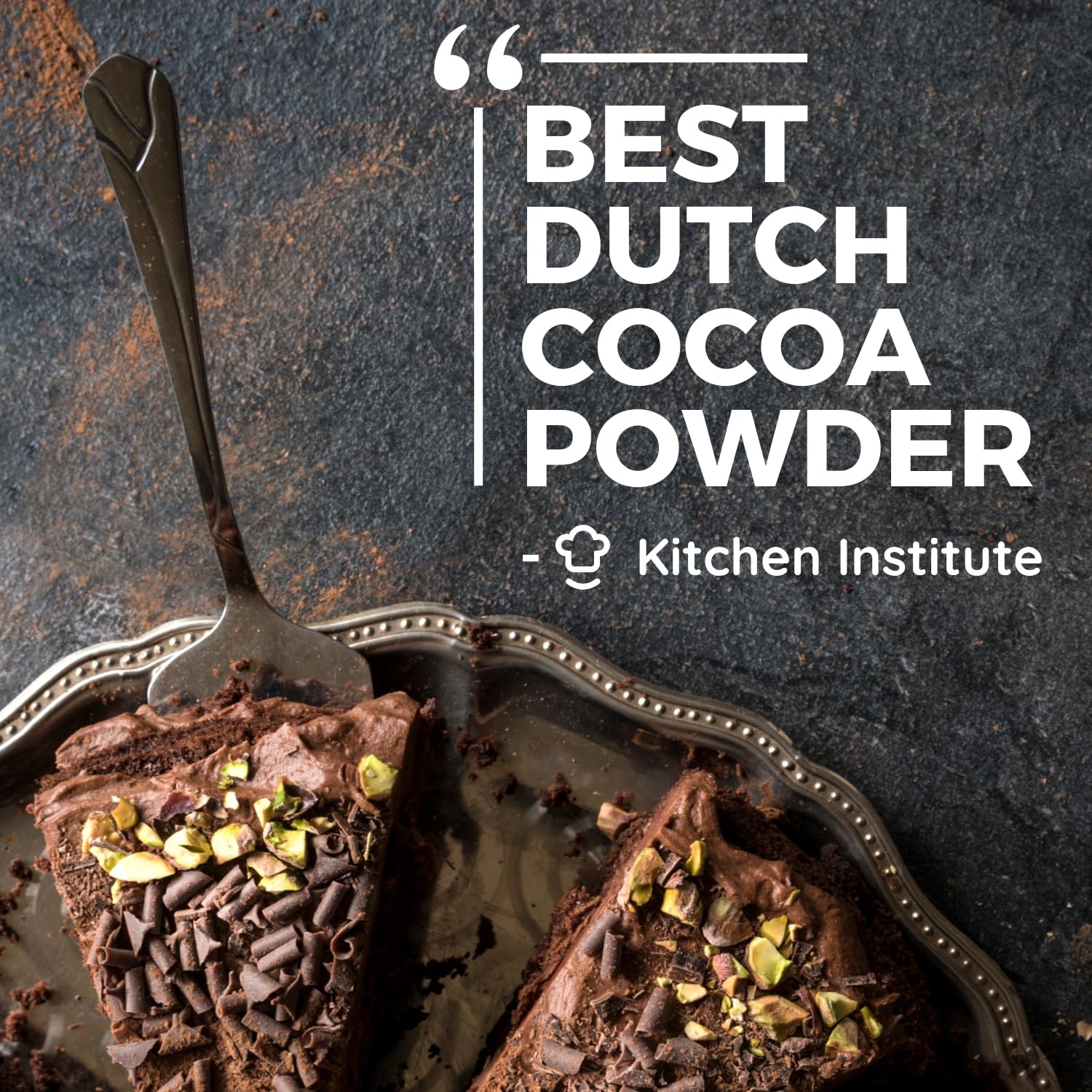 Cocoa Powder (8 oz) Dutch Processed Cocoa Powder, Unsweetened, Extra Rich Coc…