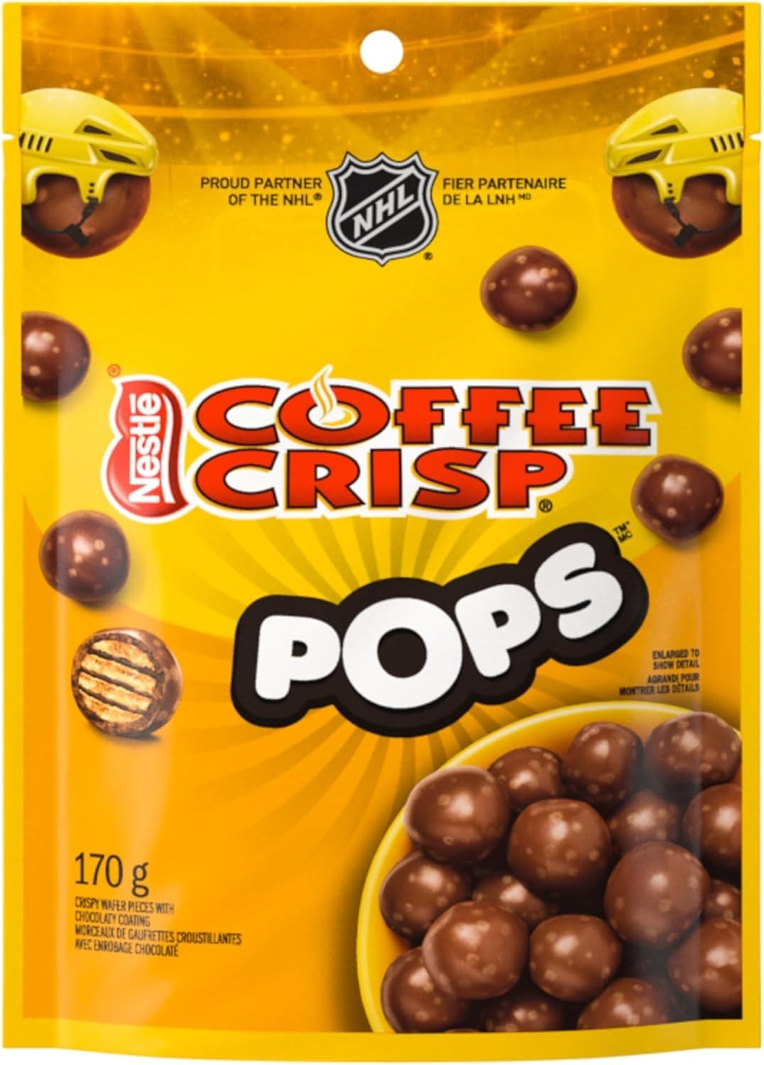 Coffee Crisp Chocolate Pops Snacks Pouch 170g