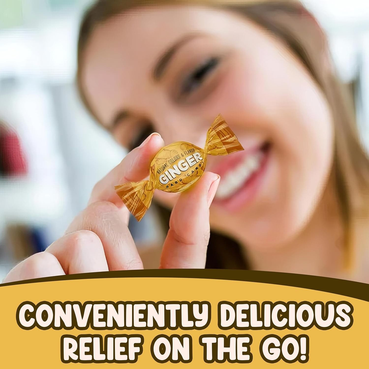 Ginger Flavor, Individually Wrapped, Bulk & Delicious Hard Candy (5 Pounds) Sale