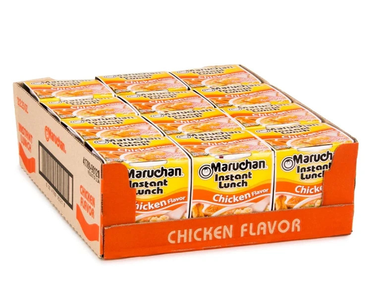 Maruchan Instant Lunch Chicken Flavor, 2.25 Ounce (Pack of 12) US FREE SHIPPING