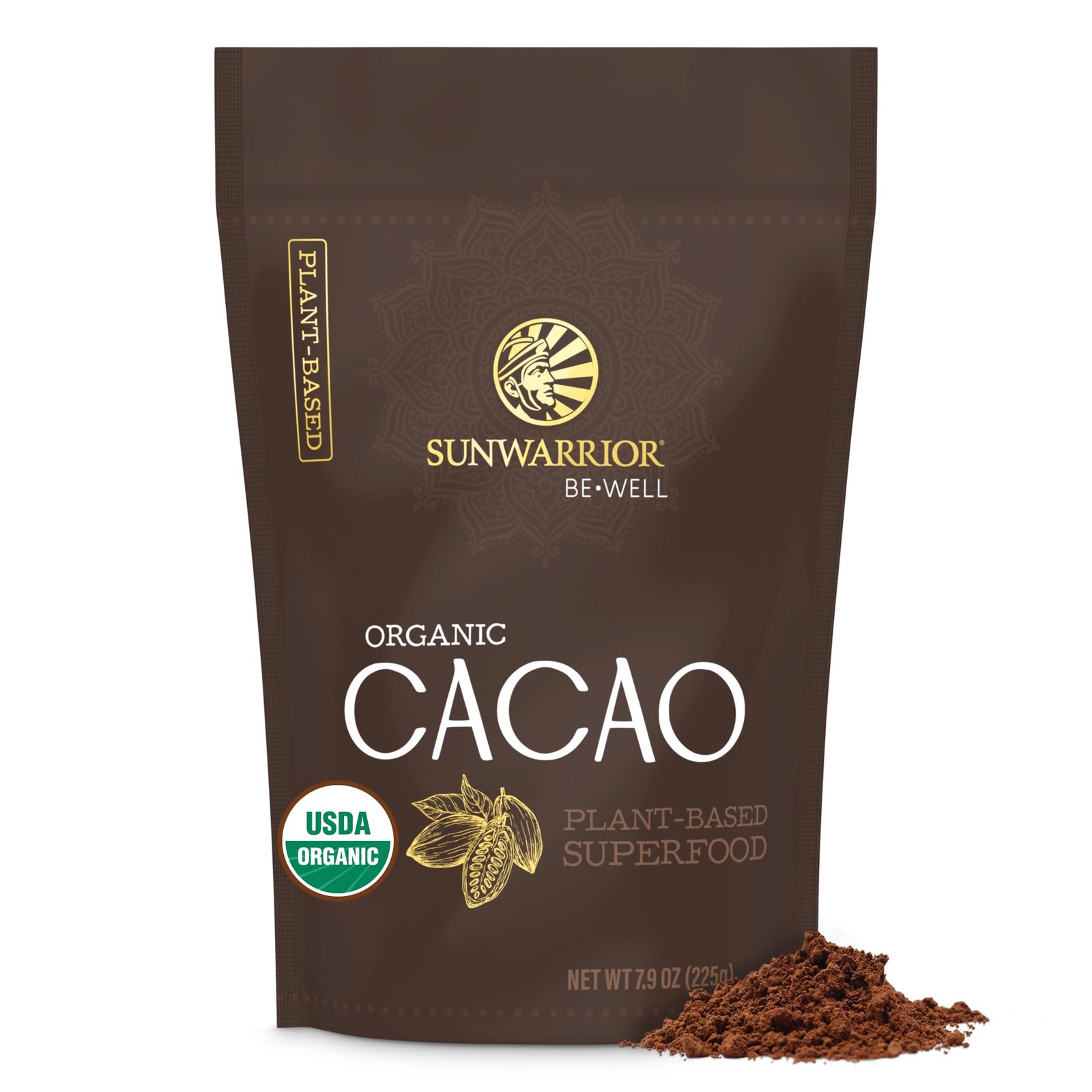 Pure Cacao Powder Organic Unsweetened Raw | Premium USDA Organic Cacao Powde…