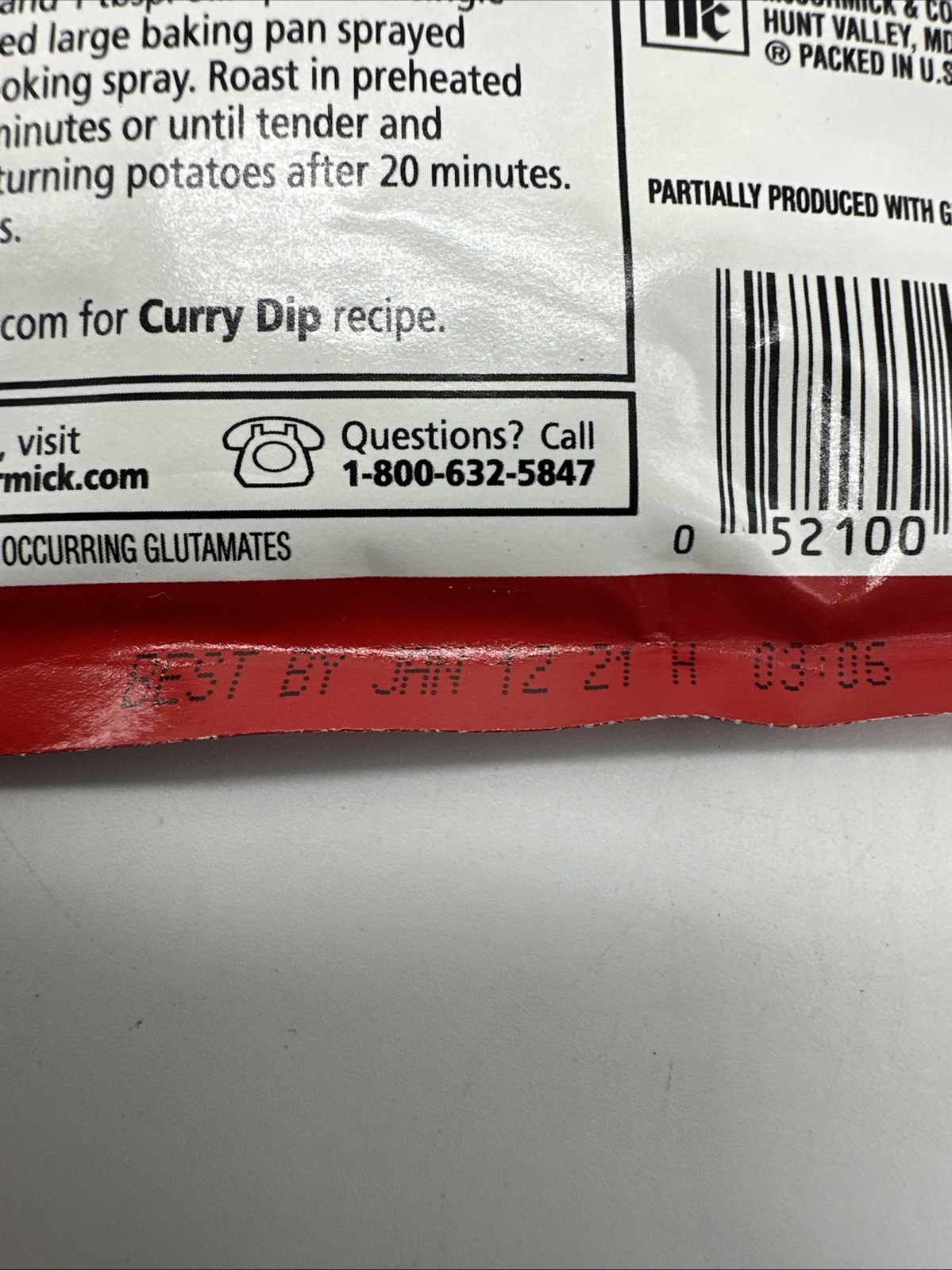 McCormick French Onion Dip Seasoning Mix Original Version Discontinued Lot x 4