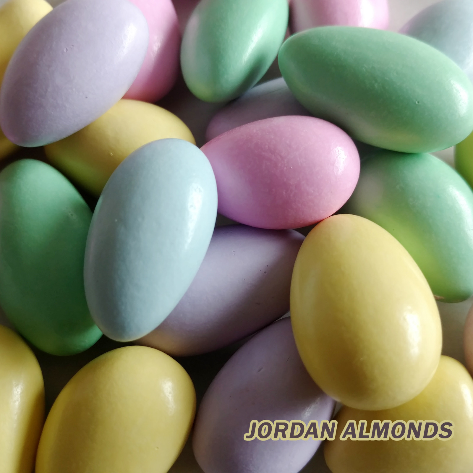 Jordan Almonds assorted quality bulk pastel candy Almendras con dulce