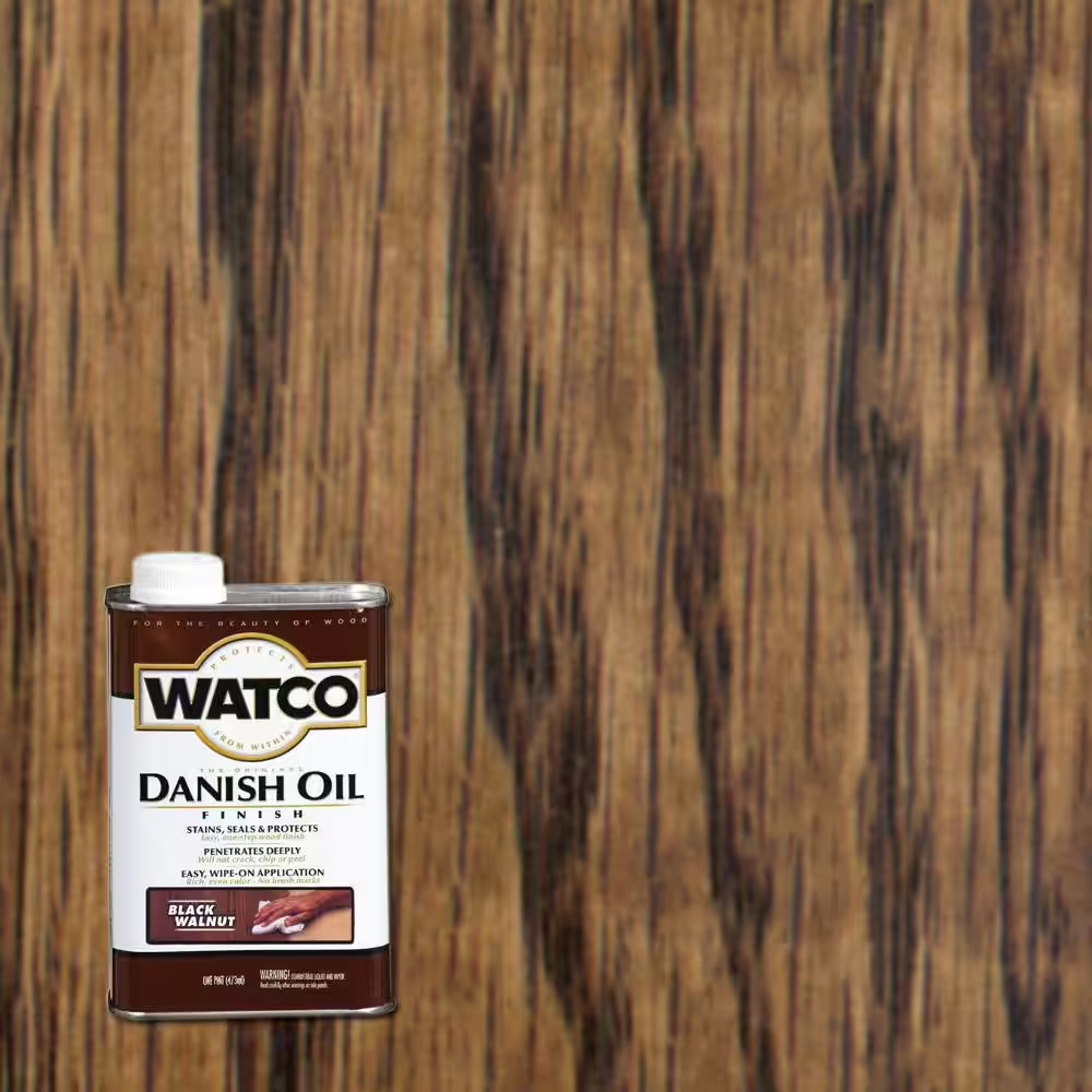 1 Pint Danish Oil in Black Walnut (6 Pack)