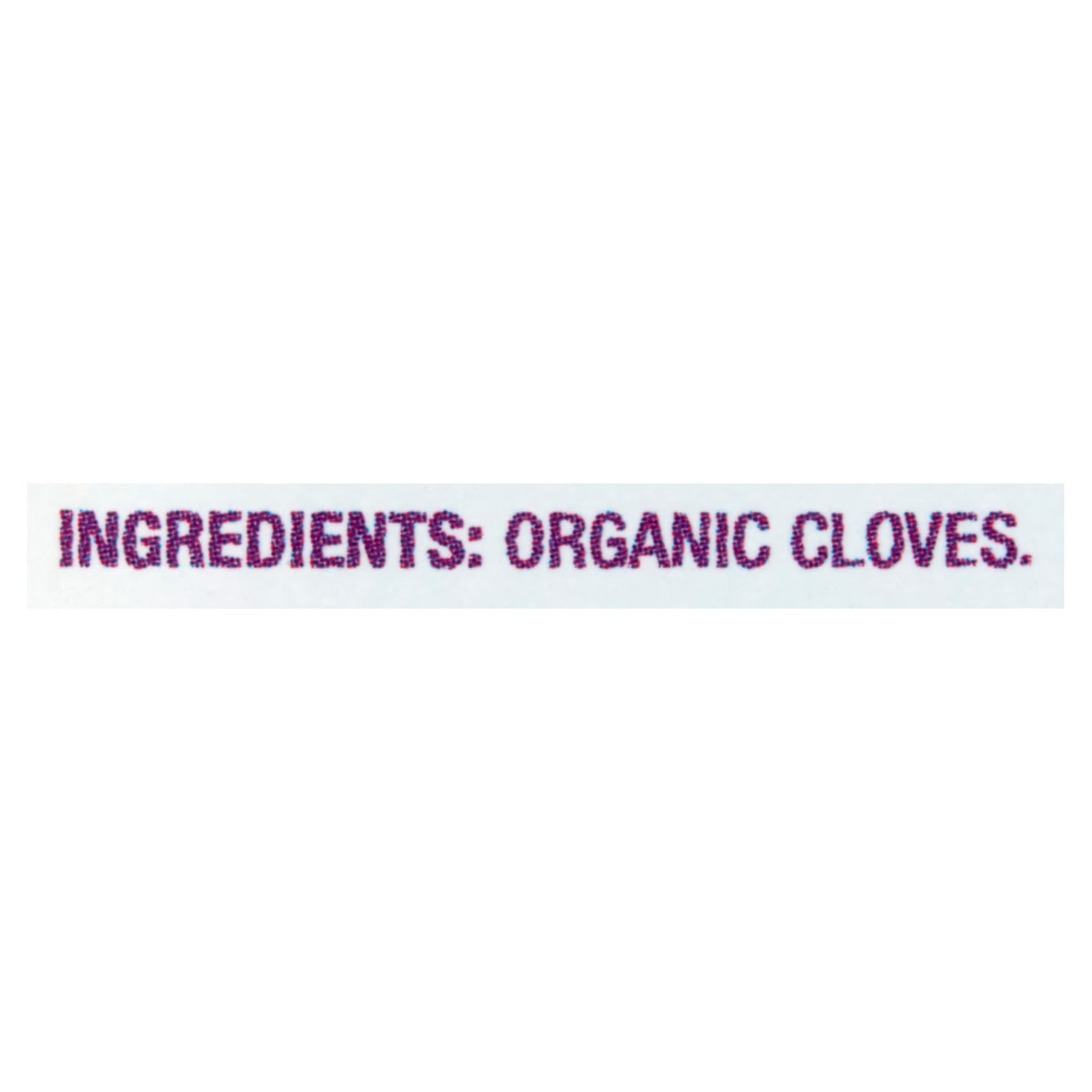Great Value Organic Whole Cloves, 1.3 oz
