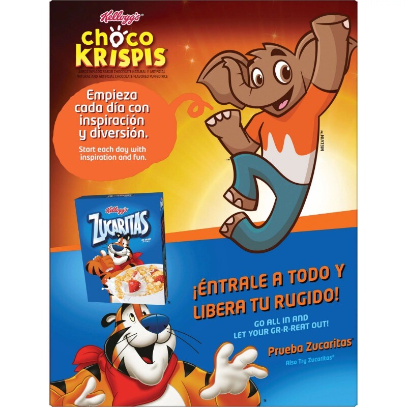(3 pack) Kellogg’s Choco Krispies Original Breakfast Cereal, 23.3 oz Box