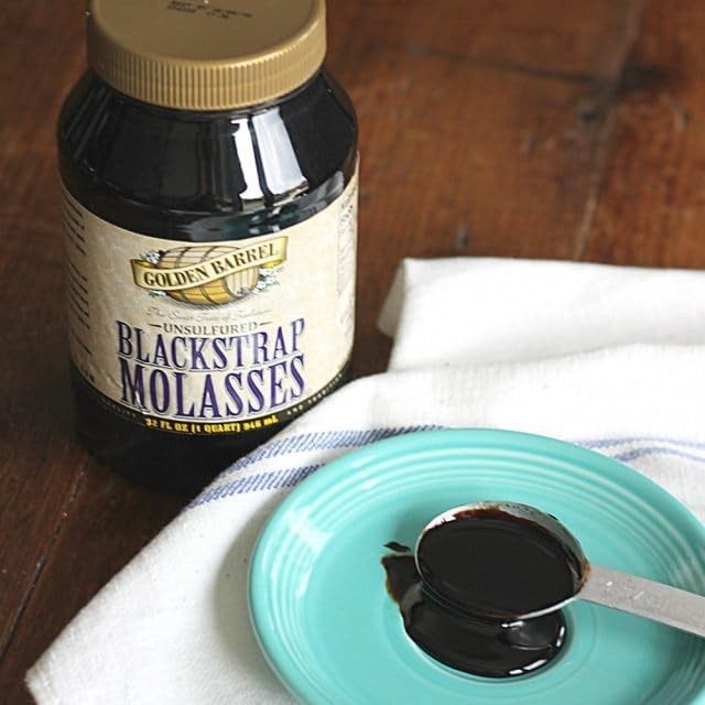 Unsulfured Black Strap molasses, 32 oz
